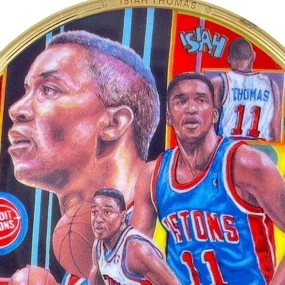 SPORTS Impressions The NBA Basketball Superstar Isiah Thomas by Joseph Catalano - Picture 2 of 11